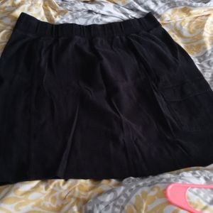 Black skirt